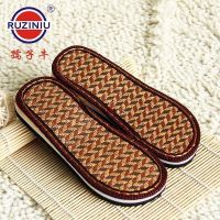 孺子牛鞋底竹凉亚麻古藤凉高跟鞋底手工编织材料夏天勾鞋鞋底批发 古藤(儿童) 26-27(儿童)