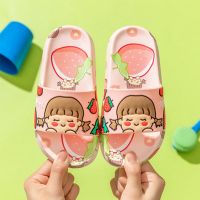 女童拖鞋夏室内凉拖鞋卡通水果糖果色软塑胶防滑室外小公主防水拖 TXL 24-35随机码