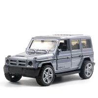 儿童玩具车悍马越野车合金车模牧马人三开门兰博基尼男孩生日礼物 A5-1奔驰银灰色[回力 双开门]