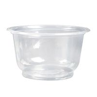 一次性碗批发汤碗打包盒圆形塑料碗一次性碗聚餐婚庆家用 加厚360碗(40个)