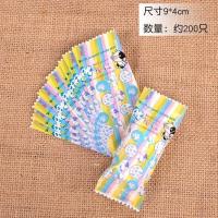 牛轧糖包装袋子机通可爱糖果包装袋太妃糖机封袋小号烘焙 彩色牛牛款200只