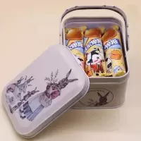 阿尔卑斯棒棒糖连在一起 六一儿童节的礼物连串棒棒糖 [抢][随机6支+兔子礼盒]