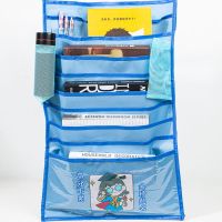 多功能课桌神器学生挂书袋装放书袋收纳书挂袋初中高中生文件布袋 金榜题名[送绕桌绳]