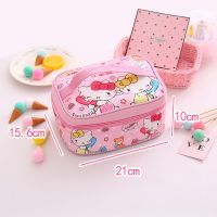 卡通可爱儿童学生保温饭盒袋铝箔加厚冷藏袋手提包带饭餐盒便当包 电话KT(小号)