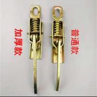 东风货车天龙天锦大力神大箱后门板锁销挂钩弹簧挂钩 普通薄款一个