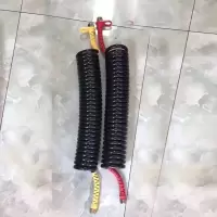 半挂车螺旋气管防爆防冻刹车管牵引车弹簧气管TPRR尼龙 挂车螺旋气管 TPEE