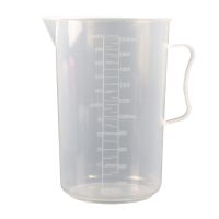 2000ml带手柄量杯2L塑料透明带刻度量筒厨房烘焙工具奶茶分装量杯 2000毫升带把量杯[一个装]