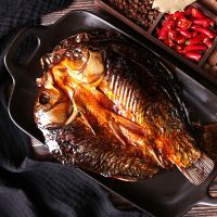 鱼庄主酱板鱼变态辣湖南特产岳阳特辣手撕鱼正宗变态辣香辣小吃 香辣味(130克)