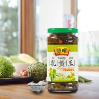 恒顺乳黄瓜375g酱瓜酱菜脆甜小黄瓜腌制酱黄瓜泡菜小咸菜下饭菜 恒顺乳黄瓜375g 1瓶装