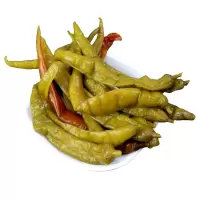 湖南特产酱辣椒500g坛子开胃泡菜下饭咸菜腌木瓜丝干白辣椒卜豆角 500g