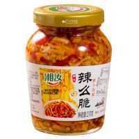 湖南特产萝卜干下饭菜湘汝辣么脆萝卜当家香辣咸菜腌菜开胃菜批发 210克辣么脆*1瓶