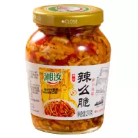 湖南特产萝卜干下饭菜湘汝辣么脆萝卜当家香辣咸菜腌菜开胃菜批发 210克辣么脆*1瓶