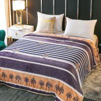 冬季加绒床单单件双人毛毯珊瑚绒法兰绒床单绒毯双面绒铺床毯子。 [晚枫] 110x150cm