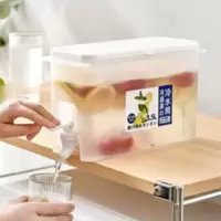 冷饮容器冷水壶家用带龙头放冰箱大容量水果茶壶夏季凉水桶冷泡瓶 冷饮容器冷水壶家用带龙头放冰箱大容量水果茶壶夏季凉水桶冷泡