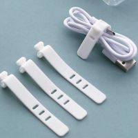 数据线收纳盒理线神器线盒小物件充电器耳机收纳绕线器整理分隔盒 单拍绑带线(8根)