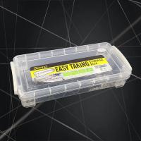 彩色透明加长水粉笔盒多功能工具盒铅笔文具收纳管装水彩颜料空盒 白色[短款]