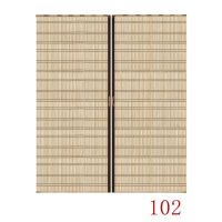 竹帘子折叠推拉门商铺简易家用装饰移门遮光竹门帘隔断中式竹卷帘 102