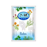 六神爽身粉痱子粉盒装婴儿宝宝带粉扑男女士成人私处爽肤祛痱粉 六神爽身粉75g*1袋