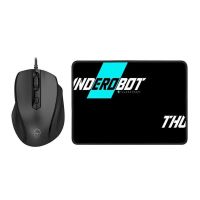 雷神鼠标鼠标垫有线套装M50T游戏办公室家用笔记本台式机电脑鼠标 雷神M50T有线鼠标[送鼠标垫] 官方标配