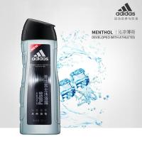 阿迪达斯沐浴露男士深层清洁沐浴乳液舒缓肌肤淡香缓解疲劳 [激情款沐浴露400ml]