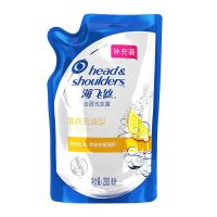 海飞丝洗发水控油去油去屑洗发露袋装柔顺补充装200ml丝质去油 海飞丝去油补充装200ml(1袋)