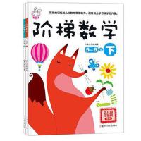 左右脑全脑智力开发幼儿阶梯数学宝宝儿童思维训练益智启蒙早教书 阶梯数学5-6岁两册