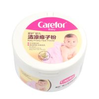 爱护婴儿玉米爽身粉70g袋装新生儿宝宝干爽吸湿清凉祛痱防痱子粉 清凉痱子粉140g[盒装]