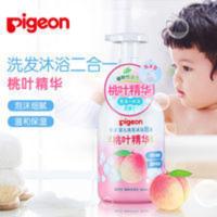 贝亲Pigeon 婴儿儿童洗发沐浴露二合一桃叶精华泡沫500mL IA209 贝亲Pigeon 婴儿儿童洗发沐浴露二合一