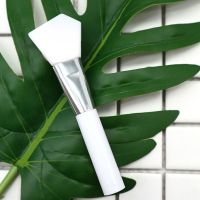 抹面膜用的刮板面膜刮板 硅胶面膜刮板 脸部刮板面膜勺子刮板简约 1支装三角面膜刷