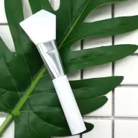 抹面膜用的刮板面膜刮板 硅胶面膜刮板 脸部刮板面膜勺子刮板简约 1支装三角面膜刷