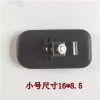 汽车货车加装圆镜小方镜辅助倒车镜后视镜照地镜反光镜方镜圆镜 小方镜16*8.5