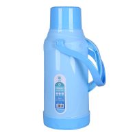 热水瓶家用暖壶开水壶保温壶大号保温瓶学生宿舍用水壶玻璃内胆 银盾499蓝色 整套[外壳+内胆]