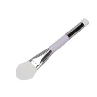 布兰妮美容硅胶面膜刷双头面膜刷软毛面膜刷子脸部泥膜刷涂工具刷 柔软双头透明色 超柔软任意弯曲硅胶刷