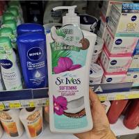 美国原版St.lves圣艾芙身体乳女清爽保湿润肤露霜燕麦乳木果621ml 美国版-2号新款椰奶(浓香)