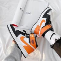 AJ高帮男鞋乔1空军一号篮球鞋新款休闲男女学生情侣鞋aj1高帮板鞋 AJ扣碎 高帮 49.5