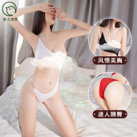 纯情少女欲之诱惑性感三点式纯欲高弹时尚连体衣情趣内衣女