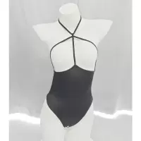 长夜漫漫情趣内衣性感吊带露乳连体衣诱惑火辣睡衣免脱开档女2054