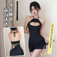 长夜漫漫情趣内衣性感露背睡衣诱惑制服激情免脱后妈裙女批发1942