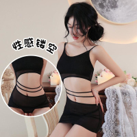 长夜漫漫情趣内衣性感诱惑镂空露背纯欲吊带睡裙睡衣女qqny1048