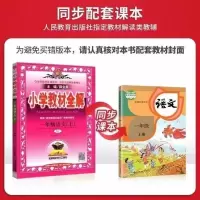 2021版小学语文一年级上册教材全解 人教版 RJ版 课本同步解释 一年级语文上[人教版]