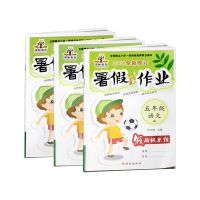 小学五年级书假作业语文数学英语人教版下册快乐暑假假期同步练习 暑假作业(五年级下册) 人教版(数学)