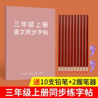 三年级上册下册字帖课本同步人教版小学生练字帖每日一练练习写字 [人教版同步]三年级上90页 [语文]生字组词成语练习