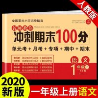 一年级上册试卷全套测试期末冲刺100分语文数学人教版同步练习册 [人教版]语文