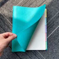 好用A4活页笔记本子简约软皮手账本B5网格本方格本日记本格子本空 B5 深艾绿 横线内页80张(送5色分隔页)