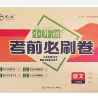 2021版小升初 考前必刷卷 语文数学英语小学必刷题总复习资料试卷 语文 通用版 赠错题本