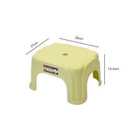 印花多只装加厚儿童小凳子洗澡宝宝矮凳茶几家用成人换鞋塑料椅 中号颜色随机1只装[无印花图案]