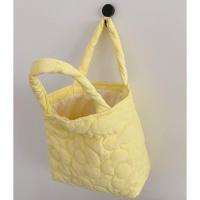 野菓工作室wildfruchte原创野餐包可爱棉花包日系ins手提袋便当包 黄色
