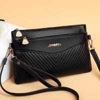 中年妈妈包包女2021新款手拿包中老年女士零钱小包时尚单肩斜挎包 条纹款