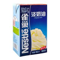 雀巢淡奶油 1L动物性鲜稀奶油 蛋挞液蛋糕裱花奶茶店烘焙专用原料 雀巢动物淡奶油1L