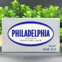 卡夫菲力奶油芝士250g原装奶油奶酪家用起司轻乳酪蛋糕烘焙原料 250g